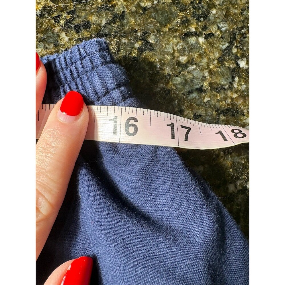 Russell Athletic Sweatpants Mens 2XL Navy Elastic Waist Side Pockets Logo - Picture 8 of 10